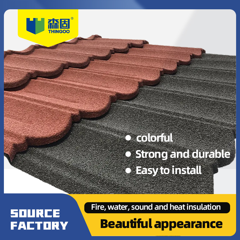 Colored Stone Metal Tiles: Redefining Roof Beauty, Defining New Architectural Heights