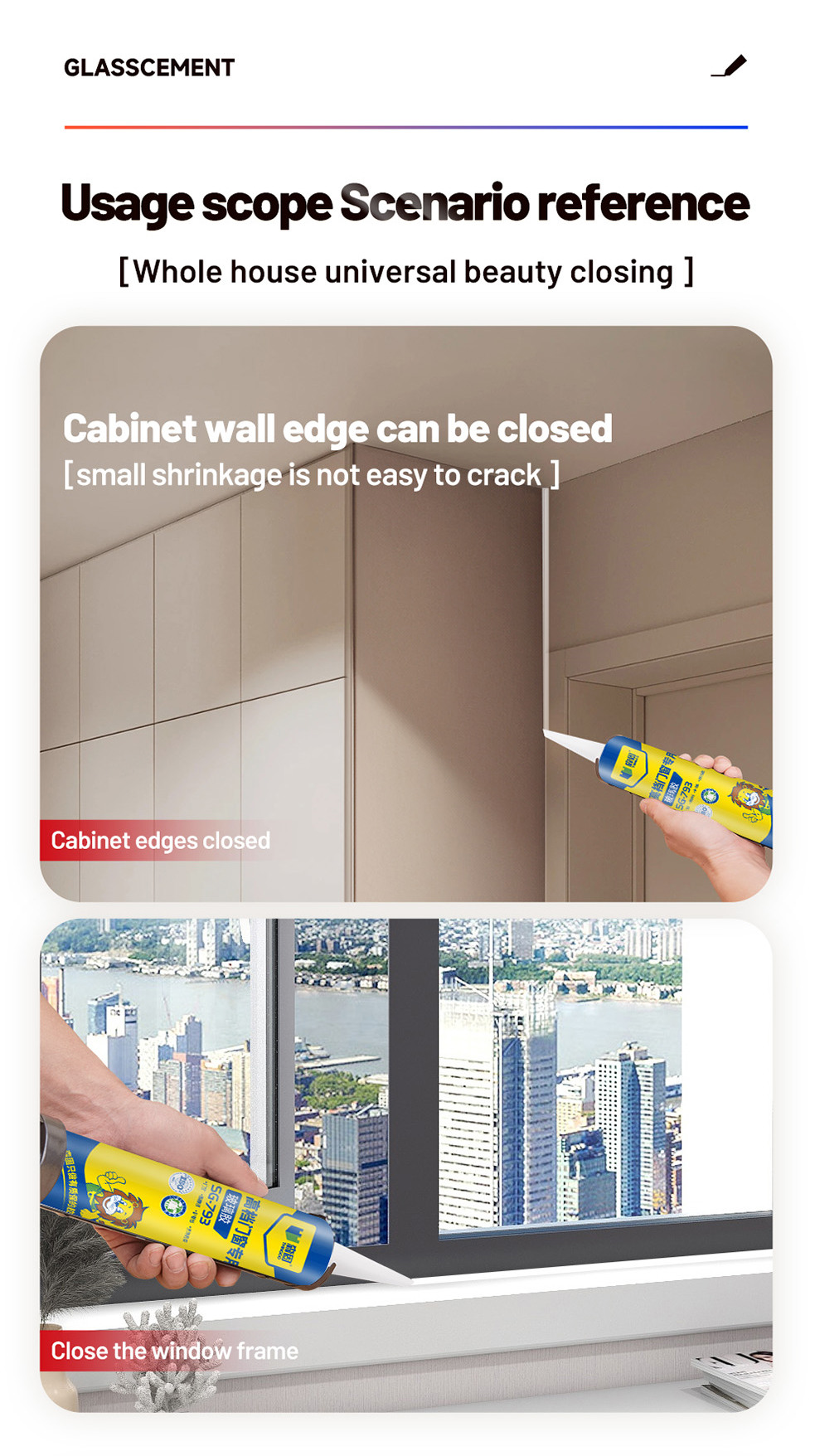 High-Strength Weatherproof Silicone Sealant (6)